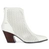 Donna LIU JO | Stivaletto Texano Belinda 03 In Pelle Bianco