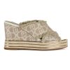 Donna LIU JO | Sandali Con Zeppa Karen 03 Beige