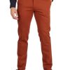 Uomo QB24 | Pantaloni Tasche America Bekipant Marrone Chiaro