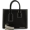 Donna EMPORIO ARMANI | Borsa A Mano Grande Con Stampa Effetto Trompe L'Oeil Nero