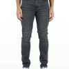 Uomo TOMMY HILFIGER | Pantalone Jeans Cinque Tasche Bleecker Silm Fit Grigio Scuro