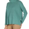 Donna PENNYBLACK | Maglia Collo Alto Sabbione In Misto Lana E Cashmere Verde