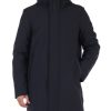 Uomo PEUTEREY | Giaccone Water Repellent Albali Kp 01 Primaloft Insulation Nero