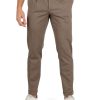 Uomo QB24 | Pantaloni In Misto Viscosa Bafinpant Beige