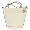 Donna MICHAEL MICHAEL KORS | Borsa A Tracolla Townsend Medium In Pelle Bianco