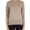 Donna ALPHA STUDIO | Maglia In Misto Lana - Viscosa E Cashmere Beige