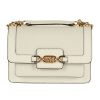 Donna MICHAEL MICHAEL KORS | Borsa A Spalla In Pelle Heather Xs Bianco