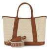 Donna MICHAEL MICHAEL KORS | Borsa A Mano Luisa Medium Con Stampa Logo Panna