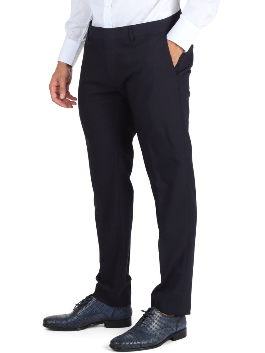 Uomo ANTONY MORATO | Pantalone In Misto Viscosa Bonnie Slim Fit Blu Scuro