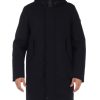 Uomo PEUTEREY | Parka Water Repellent Kasa Nd 03 Primaloft Insulation Nero