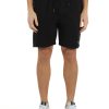 Uomo TOMMY HILFIGER | Pantaloncini Sportivi In Cotone Felpato Nero