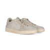 Uomo BARRACUDA | Sneakers In Pelle Scamosciata Con Scritta Logo Grigio Chiaro