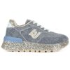 Donna LIU JO | Sneakers Amazing 27 Effetto Denim Blu Chiaro