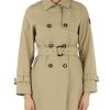 Donna DEKKER | Trench Bormida Uw Con Patch Logo Beige