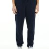 Uomo TOMMY JEANS | Pantaloni Sportivi In Cotone Garzato Blu