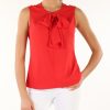 Donna NENETTE | Blusa In Crepe Fae Rosso