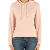 Donna TOMMY HILFIGER | Felpa Con Cappuccio In Misto Cotone Garzato Rosa