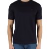 Uomo EMPORIO ARMANI | T-Shirt In Cotone Travel Essential Blu Scuro