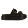 Donna PINKO | Sandali In Pelle Platform Flores 01 Nero