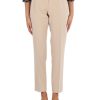 Donna ELENA MIRÒ | Pantalone In Tessuto Stretch Beige