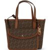 Donna MICHAEL MICHAEL KORS | Borsa Tote Eliza Extra Small Con Stampa Logo Marrone