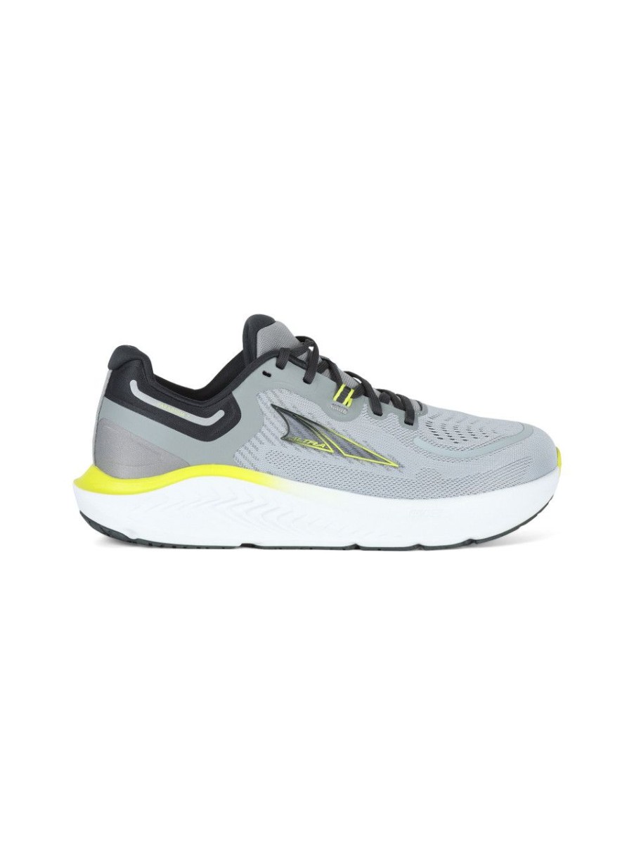 Uomo ALTRA | Sneakers Running Paradigm 7 In Mesh Tecnico Traspirante Grigio