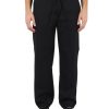 Uomo VERSACE JEANS COUTURE | Pantalone Jogger Con Stampa Logo A Rilievo Nero