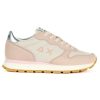 Donna SUN68 | Sneakers In Pelle E Tessuto Ally Gold Silver Rosa Chiaro