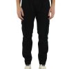 Uomo CALVIN KLEIN JEANS | Pantalone Cargo In Cotone Stretch Nero