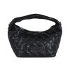 Donna VERSACE JEANS COUTURE | Borsa A Mano Trapuntata Con Mini Borchie Nero