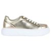 Donna PINKO | Sneakers In Pelle Laminata Yoko 02 Oro