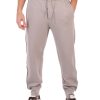 Uomo EMPORIO ARMANI | Pantalone Sportivo In Misto Cotone Con Stampa Logo Tortora