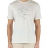 Uomo ARMANI EXCHANGE | T-Shirt Regular Fit In Cotone Pima Panna