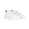 Uomo FABI | Sneakers In Pelle Martellata Con Suola Extralight Bianco