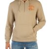 Uomo FRANKLIN & MARSHALL | Felpa In Cotone Con Cappuccio E Ricamo Logo Beige