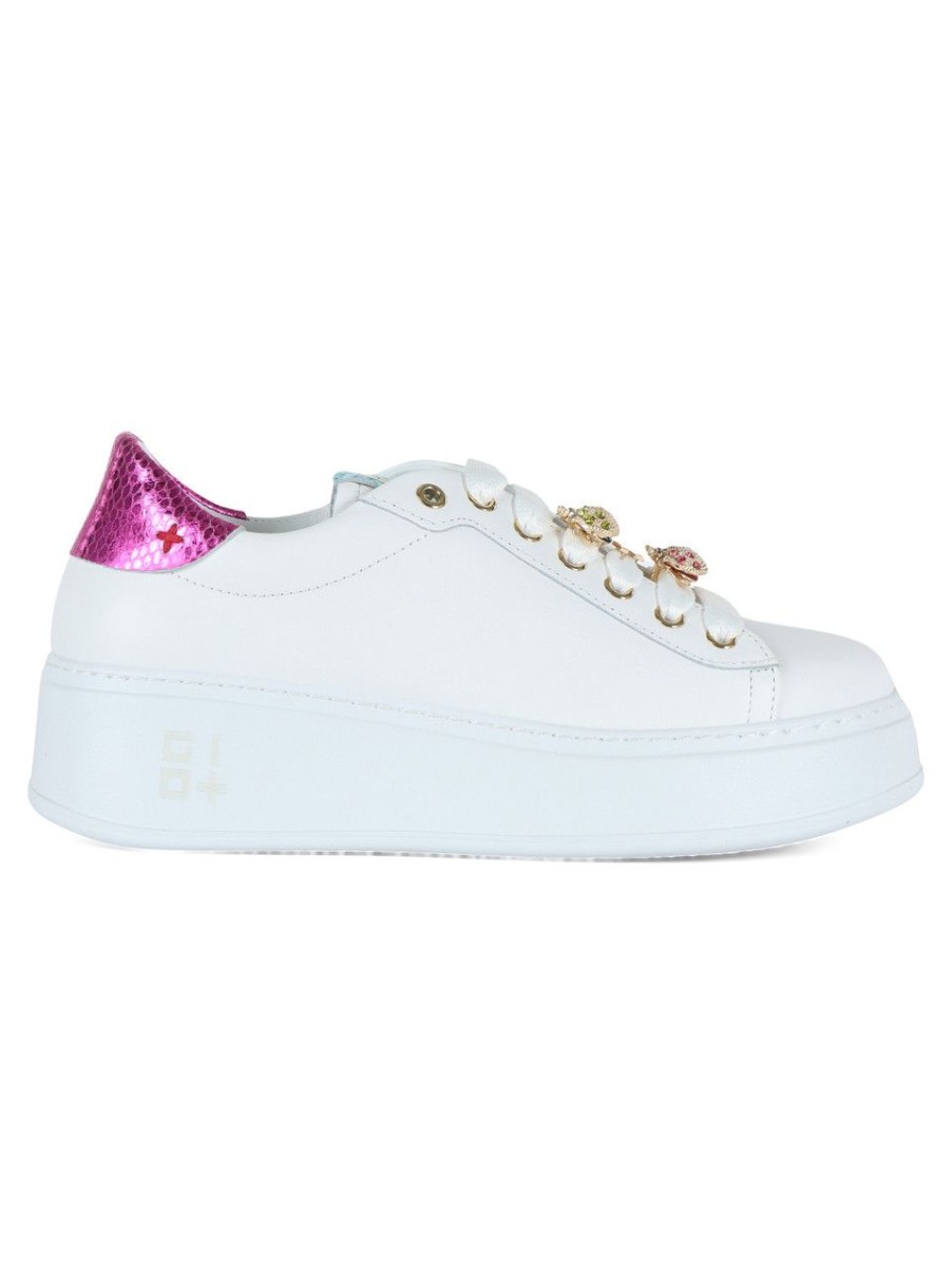 Donna GIO+ | Sneakers In Pelle Pia158A Coccinelle Multicolor