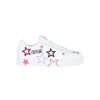 Donna VERSACE JEANS COUTURE | Sneakers In Pelle Con Scritta Logo E Ricami Bianco