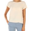 Donna EMME MARELLA | Blusa In Misto Seta Polonia Panna