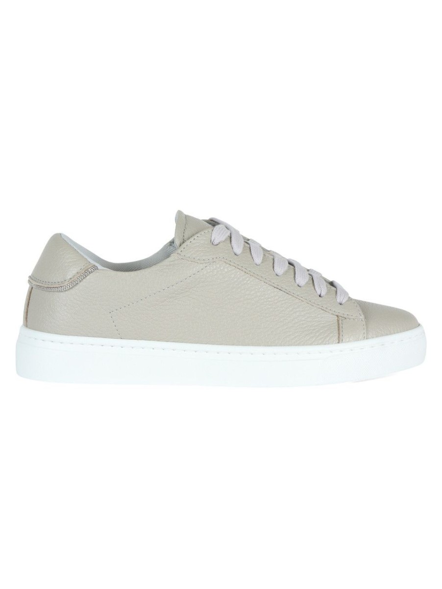 Donna FABIANA FILIPPI | Sneakers In Pelle Dalila Grigio