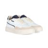 Uomo ANTONY MORATO | Sneakers 707 In Pelle Con Dettagli A Contrasto Bianco