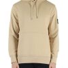 Uomo CALVIN KLEIN JEANS | Felpa In Cotone Con Cappuccio E Patch Logo Beige