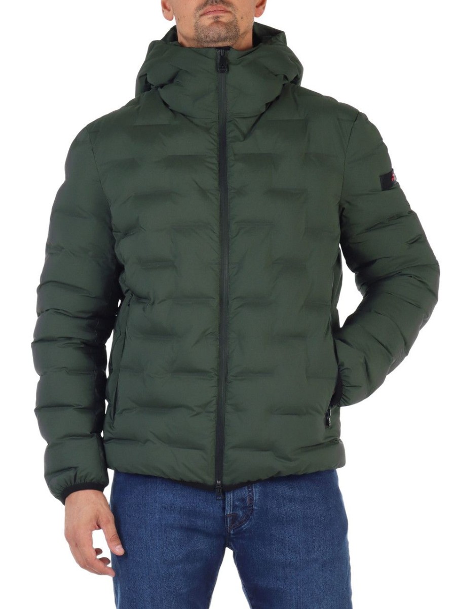 Uomo PEUTEREY | Giubbotto Primaloft Insulation Brando Sjn 01 Verde