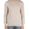 Uomo FAMA | Luxury: Maglia In Lana Merino Ultrafine Super 120'S E Cashmere Beige