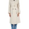 Donna PINKO | Trench Titano In Gabardina Tecnica Beige