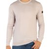 Uomo PEUTEREY | Maglia In Lana Badra Acd 01 Grigio Chiaro