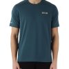 Uomo EA7 | T-Shirt In Misto Cotone Natural Ventus7 Verde