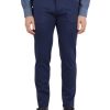 Uomo QB24 | Pantalone In Misto Viscosa Bensonpant Blu