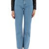 Donna CALVIN KLEIN JEANS | Pantaloni Jeans Cinque Tasche High Rise Straight Blu Chiaro