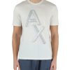 Uomo ARMANI EXCHANGE | T-Shirt Regular Fit In Cotone Pima Panna