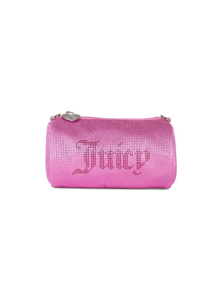 Donna JUICY COUTURE | Borsa Hazel Barrel Con Strass Rosa